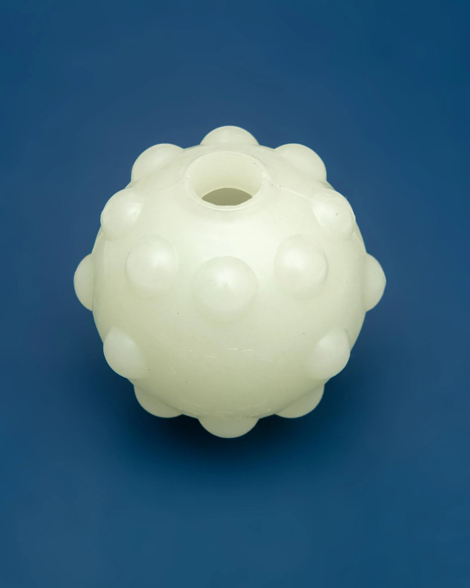 Jolly Jumper Glow in the Dark Rubber Dog Ball (Made in the USA)