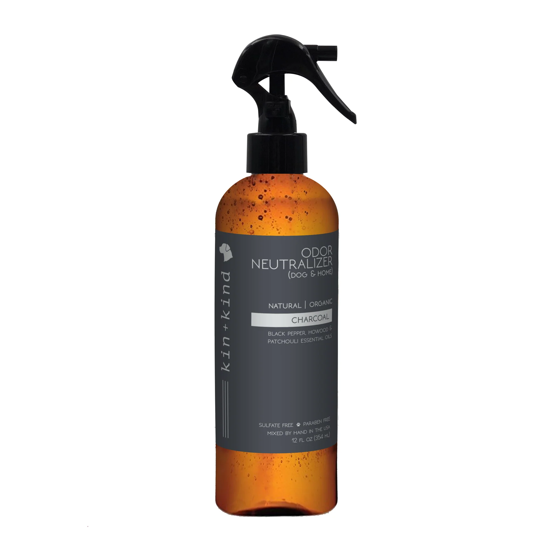 KIN + KIND | Charcoal Deodorizer Spray for Dog and Home