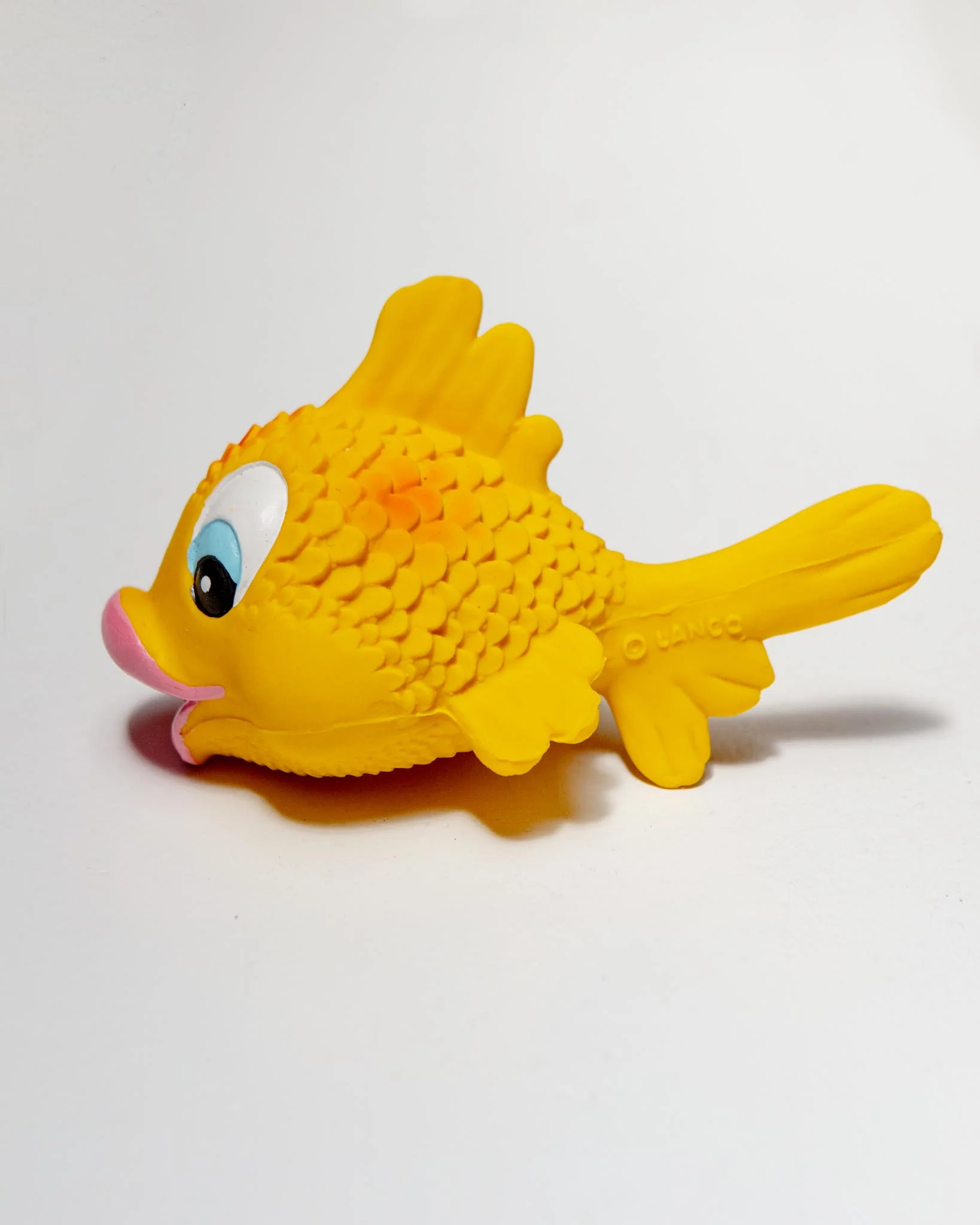 Kissy Fish Squeaky Rubber Dog Toy - Image 2