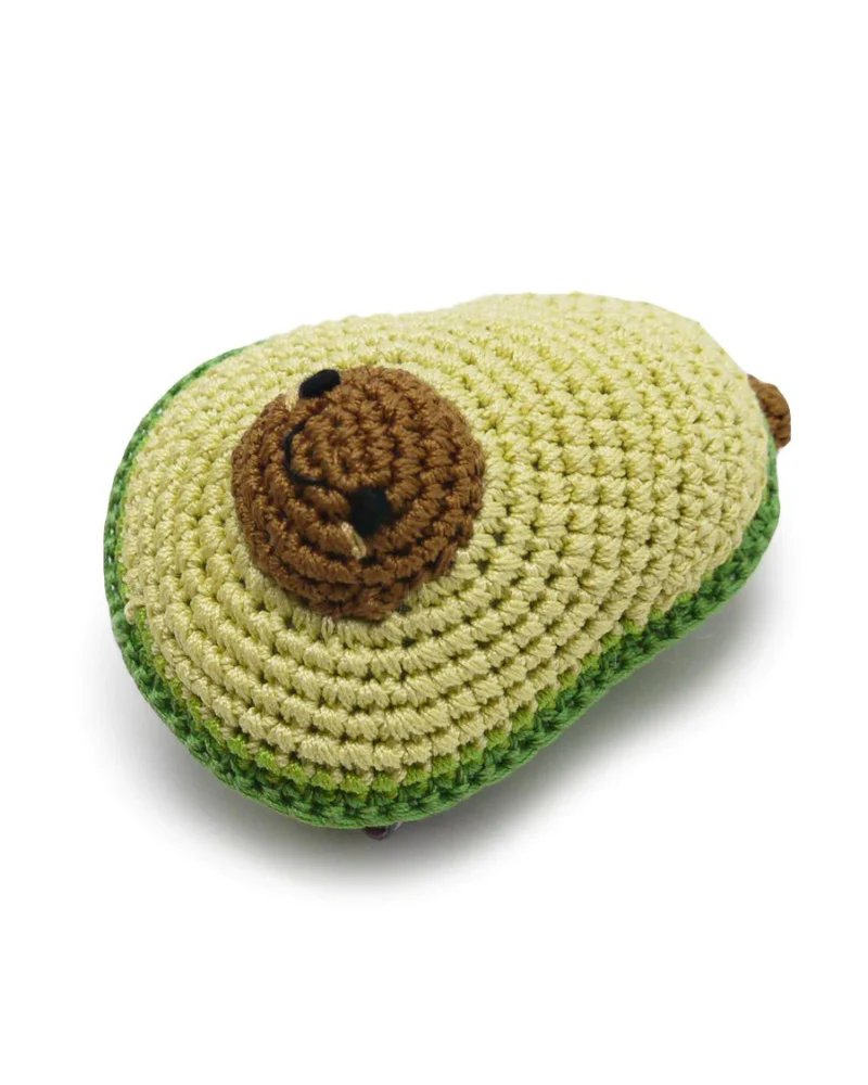 Avocado Organic Knit Dog Toy - Image 2