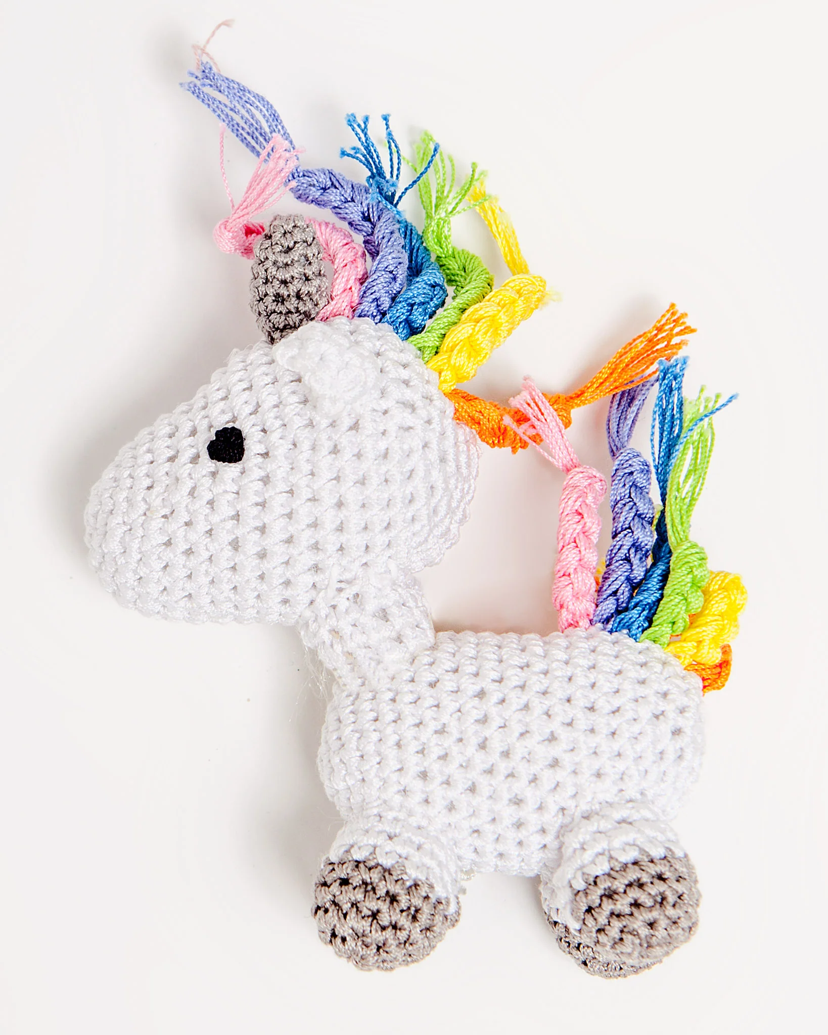 Unicorn Organic Knit Dog Toy - Image 2