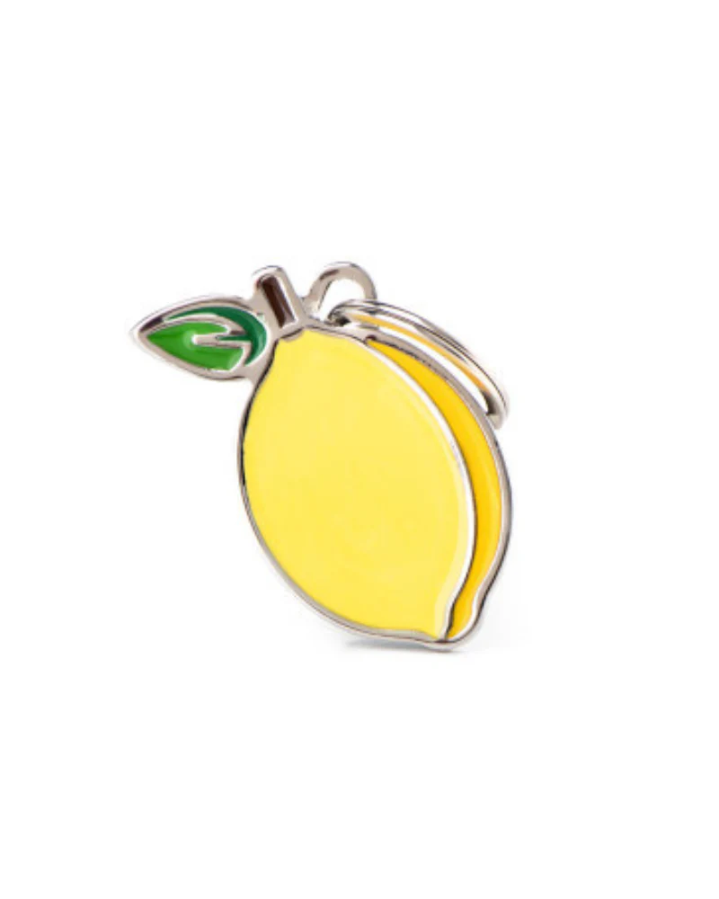 Lemon Dog Custom Pet ID Tag