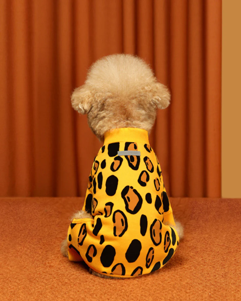 Animal Print Dog Onesie (FINAL SALE) - Image 5