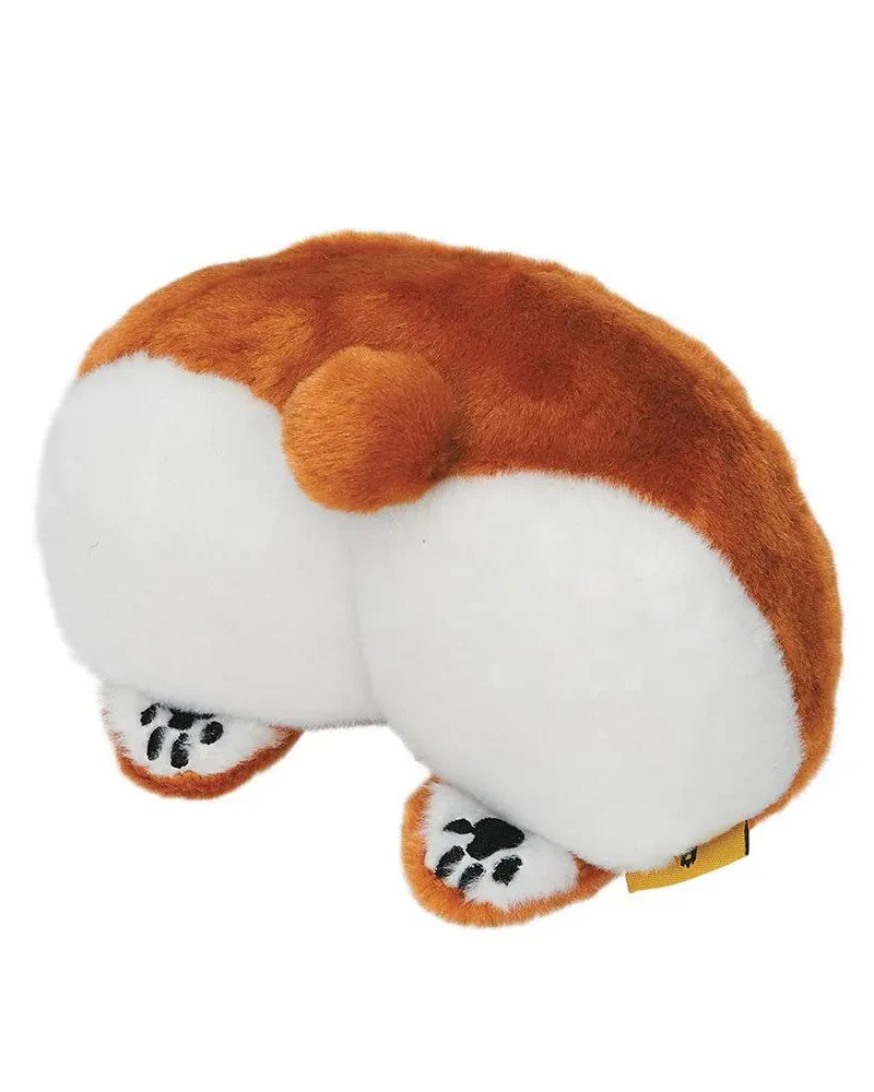 Lil' Cheekies Corgi Dog Squeaky Plush Toy - Image 3