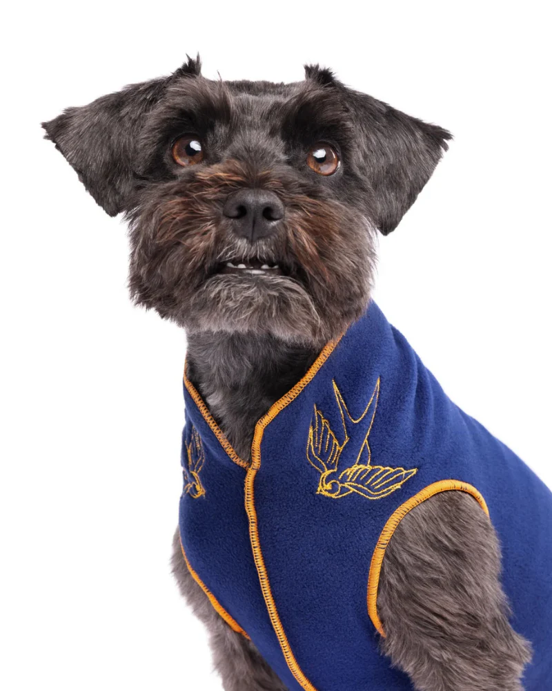 Limited Edition Embroidered Stretch Dog Fleece (Made in the USA) (FINAL SALE)