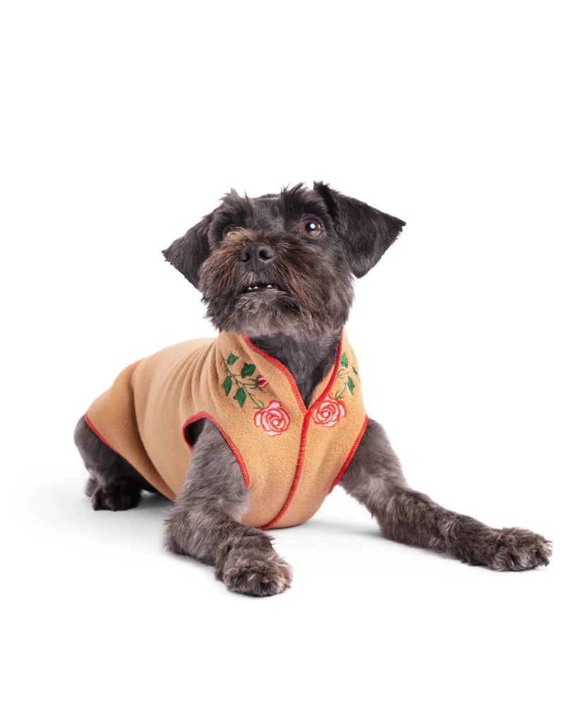 Limited Edition Embroidered Stretch Dog Fleece (Made in the USA) (FINAL SALE) - Image 3