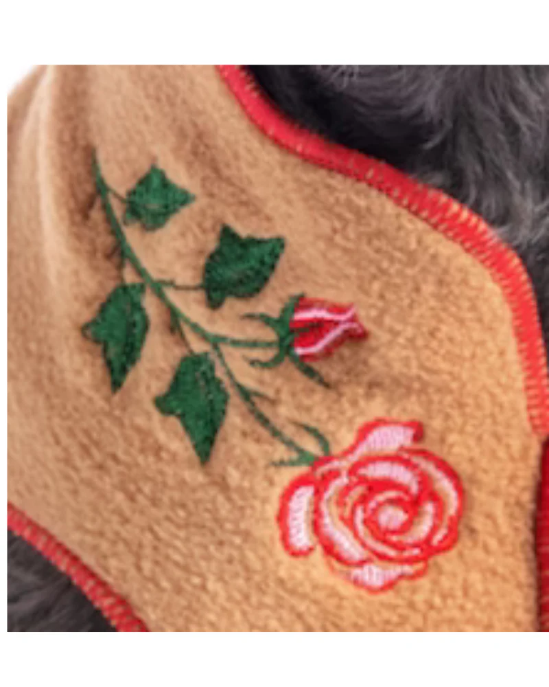 Limited Edition Embroidered Stretch Dog Fleece (Made in the USA) (FINAL SALE) - Image 4