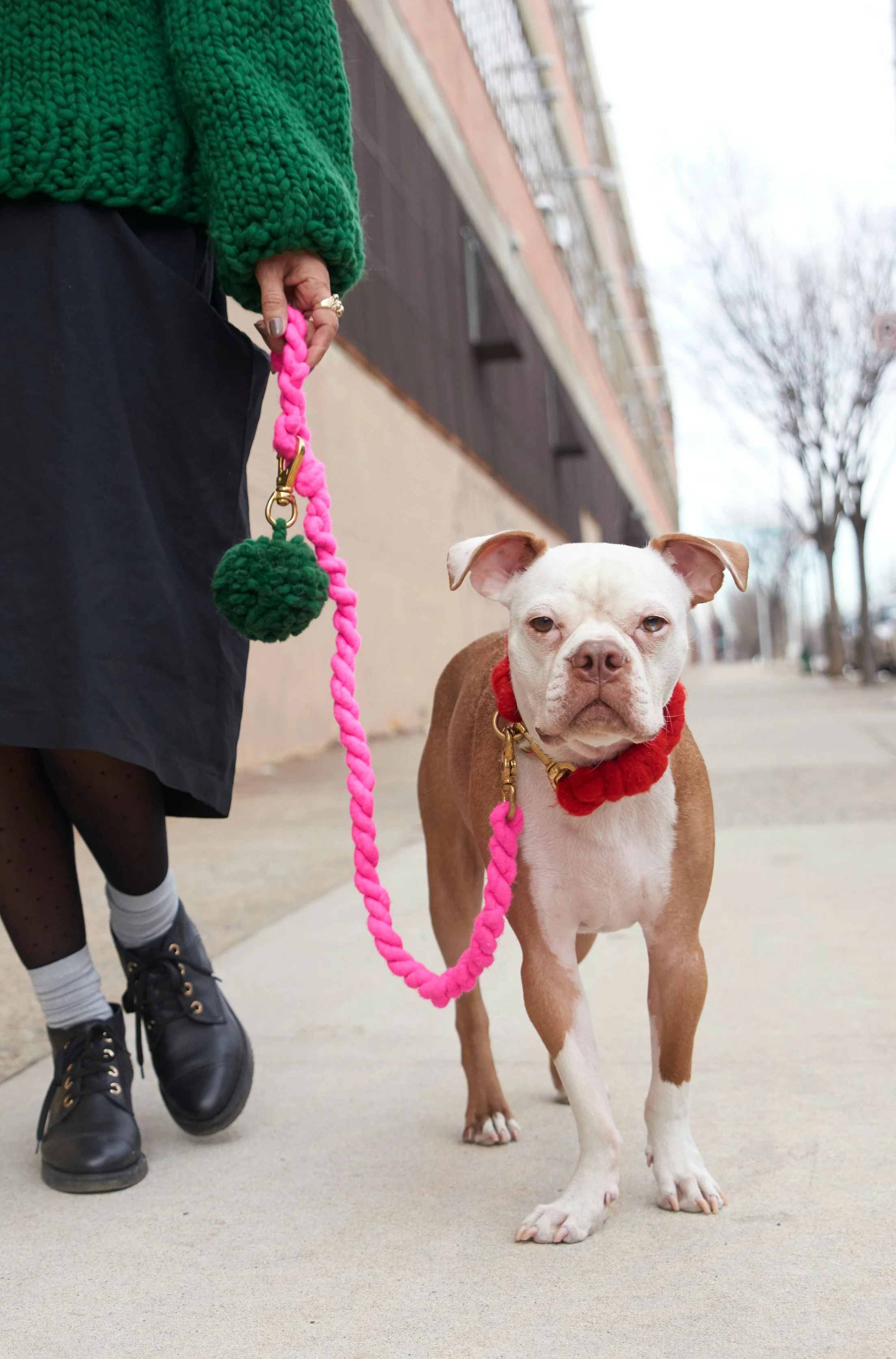 LOOPY MANGO | DIY PomPom for Leash Kit in Sunshine Yellow - Image 5