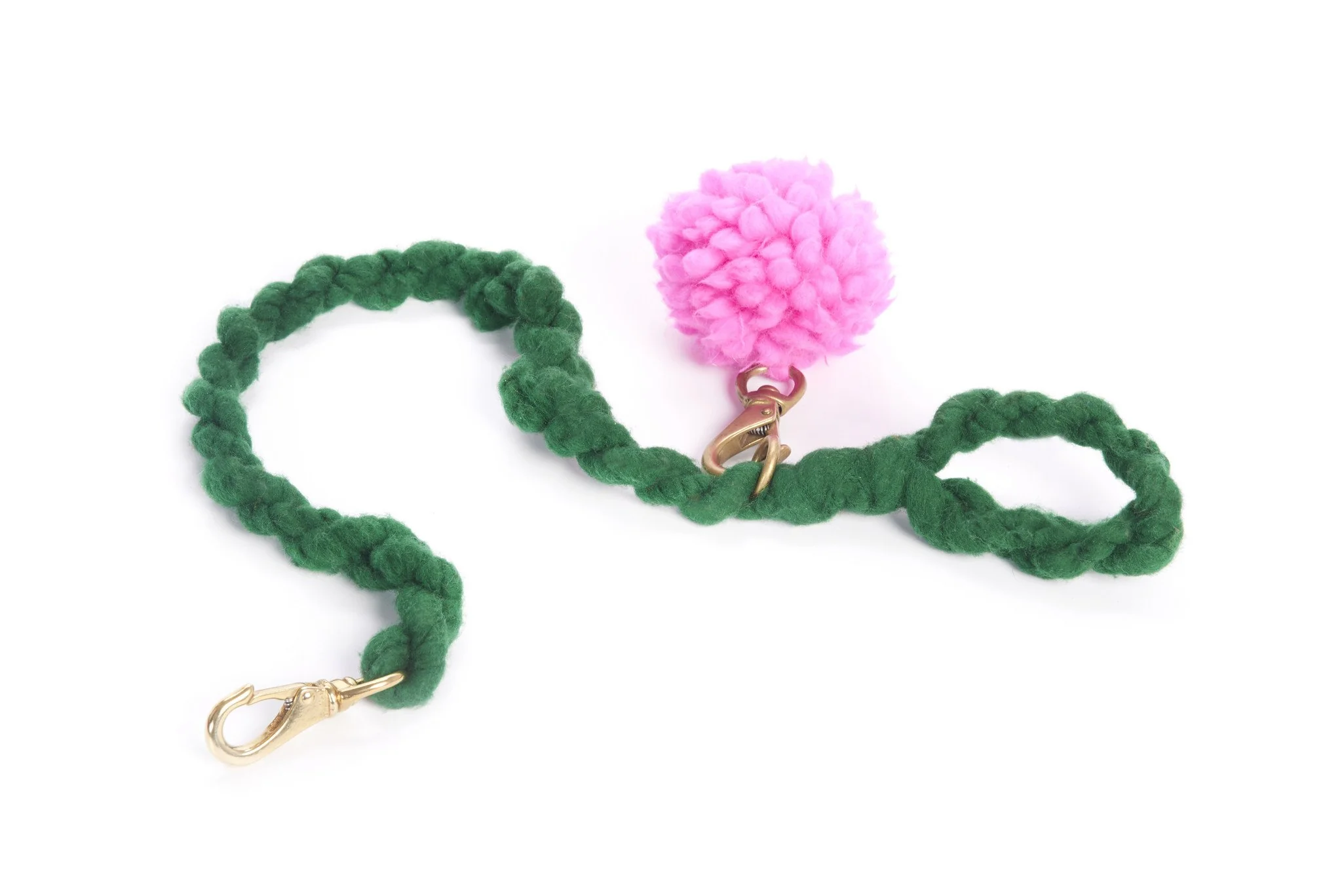 LOOPY MANGO | DIY PomPom for Leash Kit in Sunshine Yellow - Image 6