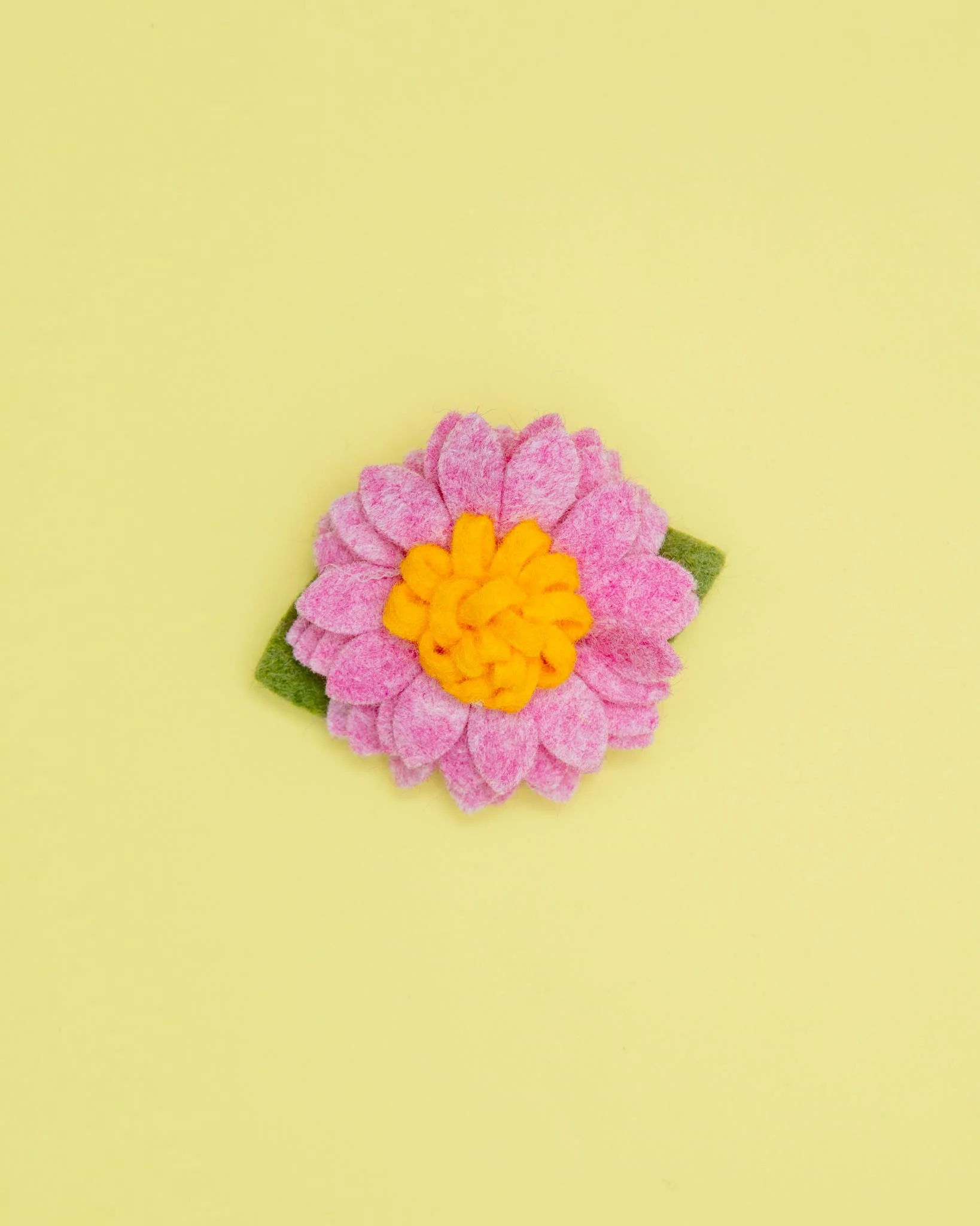 Lotus Dog Collar Flower in Pixie Pink (Made in the USA)