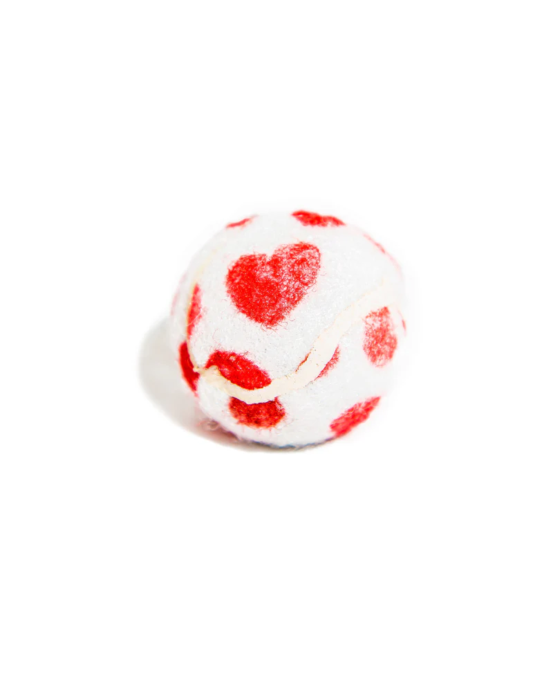 Love Hearts Tennis Ball Toys for Dogs - Image 4