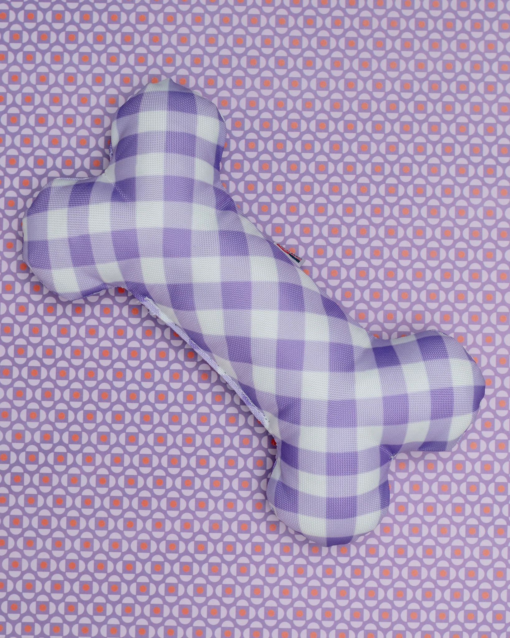 Lovely in Lilac Squeaky Dog Bone Toy (Made in the USA) << FINAL SALE >>