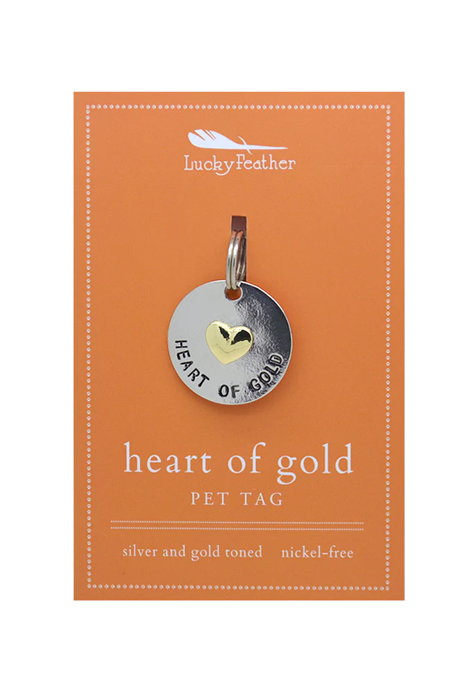 LUCKY FEATHER | Heart of Gold Tag - Image 2