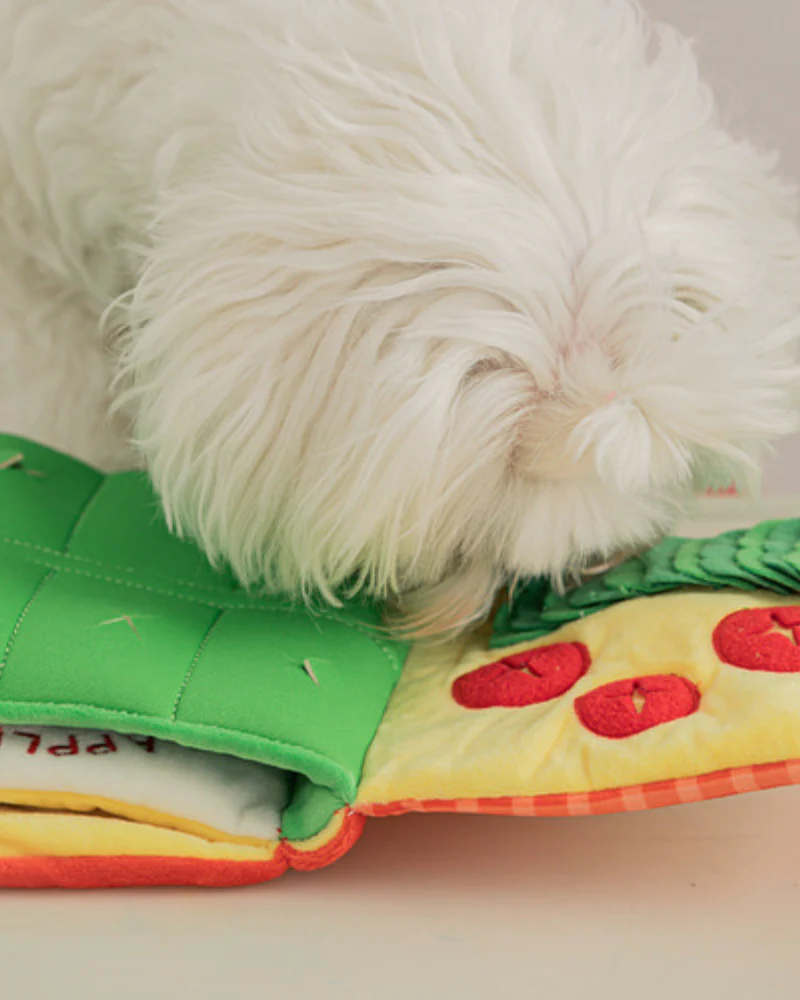 Lunch Box Nosework Dog Book Plush Toy - Image 4