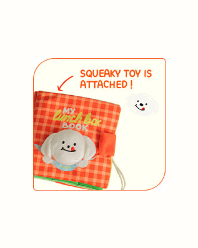 Lunch Box Nosework Dog Book Plush Toy - Image 6
