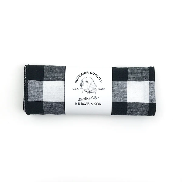 M.N. DAVIS & SON | Dog Bandana in Buffalo Plaid - Image 4