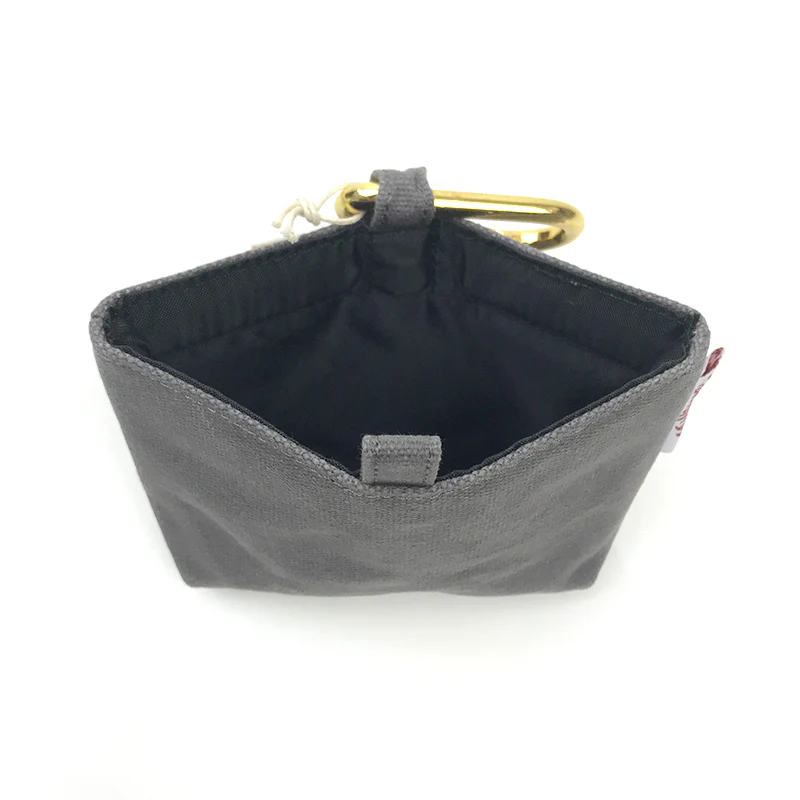 M.N. DAVIS & SON | Milltown Canvas Dog Treat Case in Slate Grey - Image 4