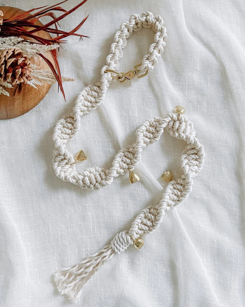 Macrame Dog Potty Bells (Made in the USA) - Image 5