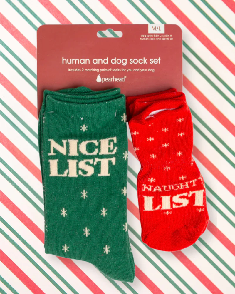 Matching Dog & Human Holiday Socks - Image 2
