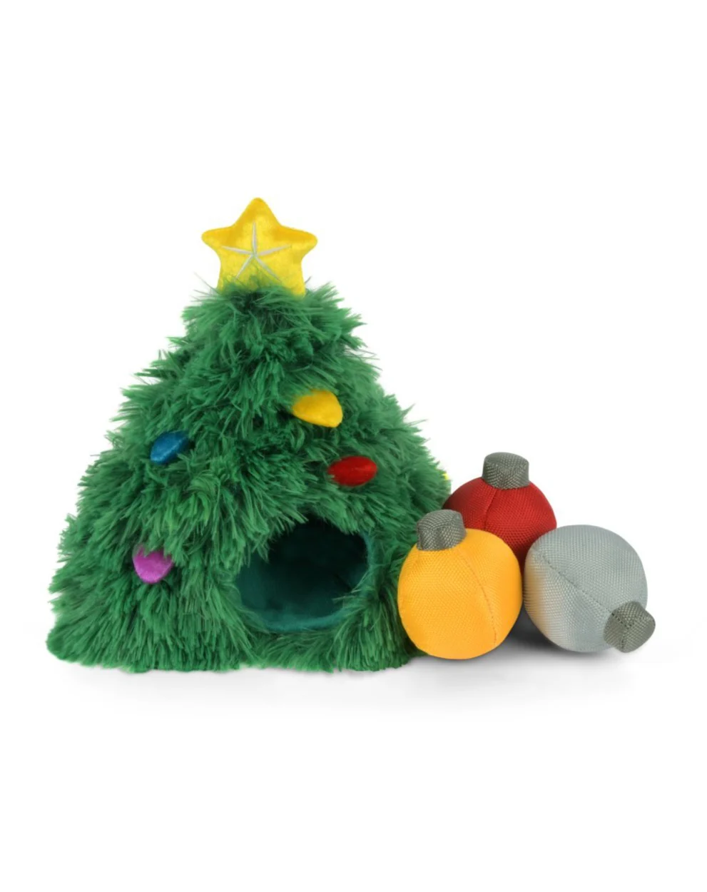 Merry Woofmas Doglas Fur & Ornaments Dog Toy Set - Image 3