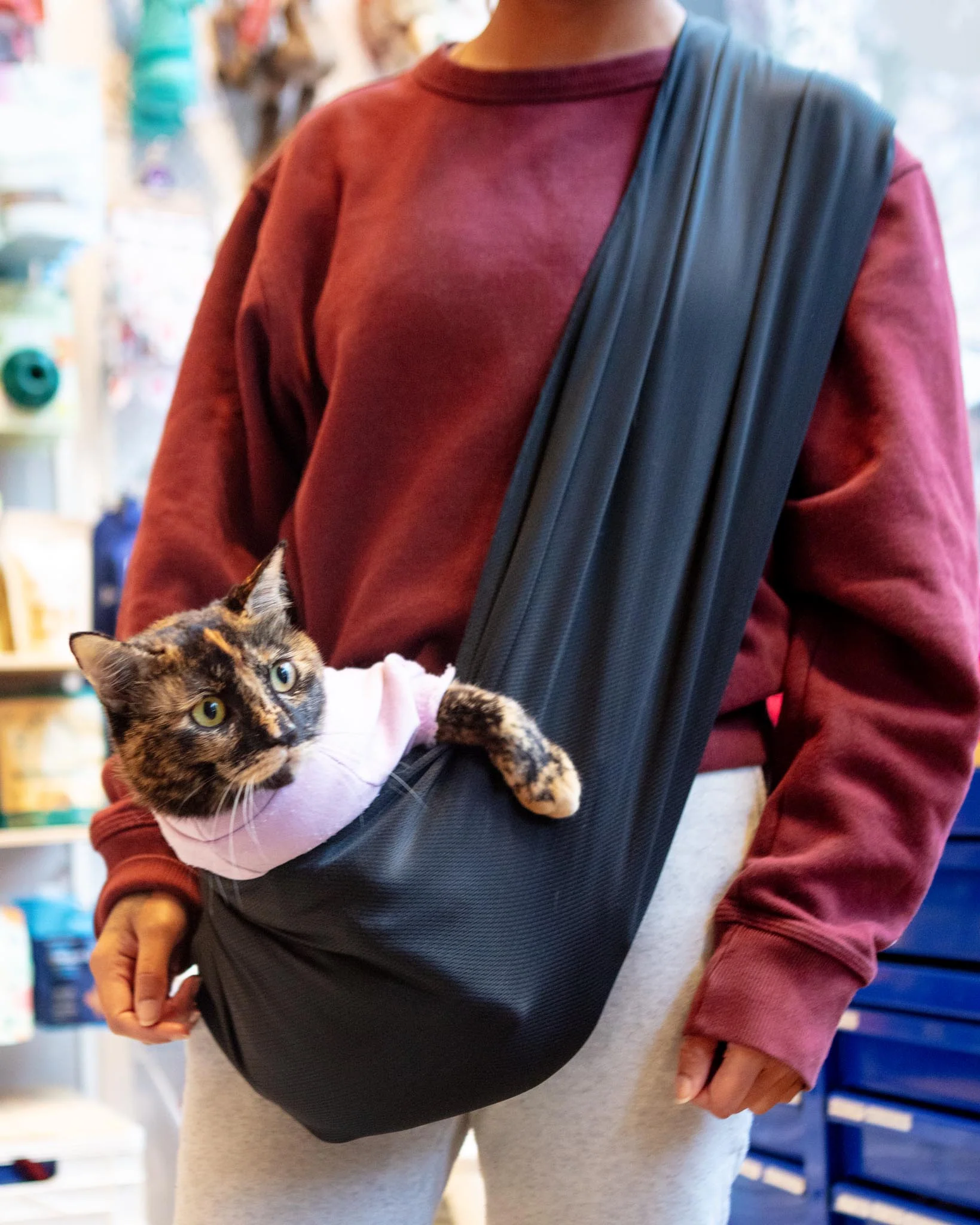 Mesh Sling Dog Carrier (Made in the USA)