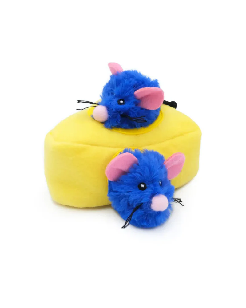 Mice + Cheese Catnip Burrow Toy