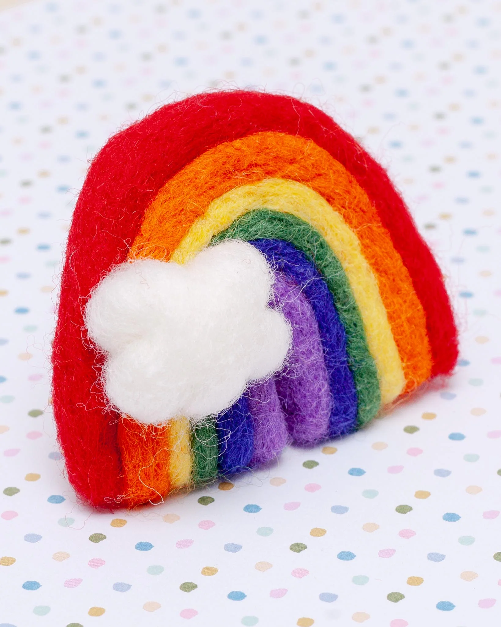 Rainbow Dog Collar Accessory (Made in the USA) (FINAL SALE) - Image 4
