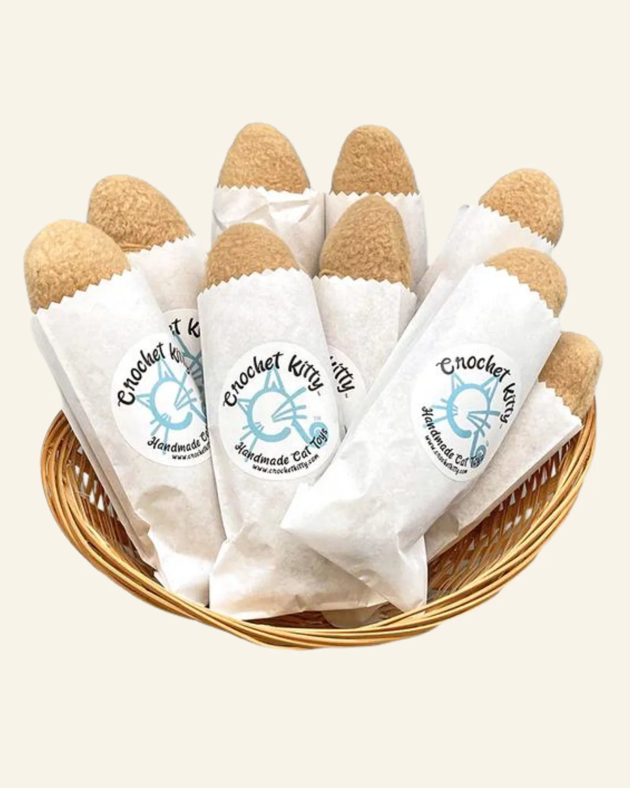 Mini French Baguette with Catnip (Made in the USA)