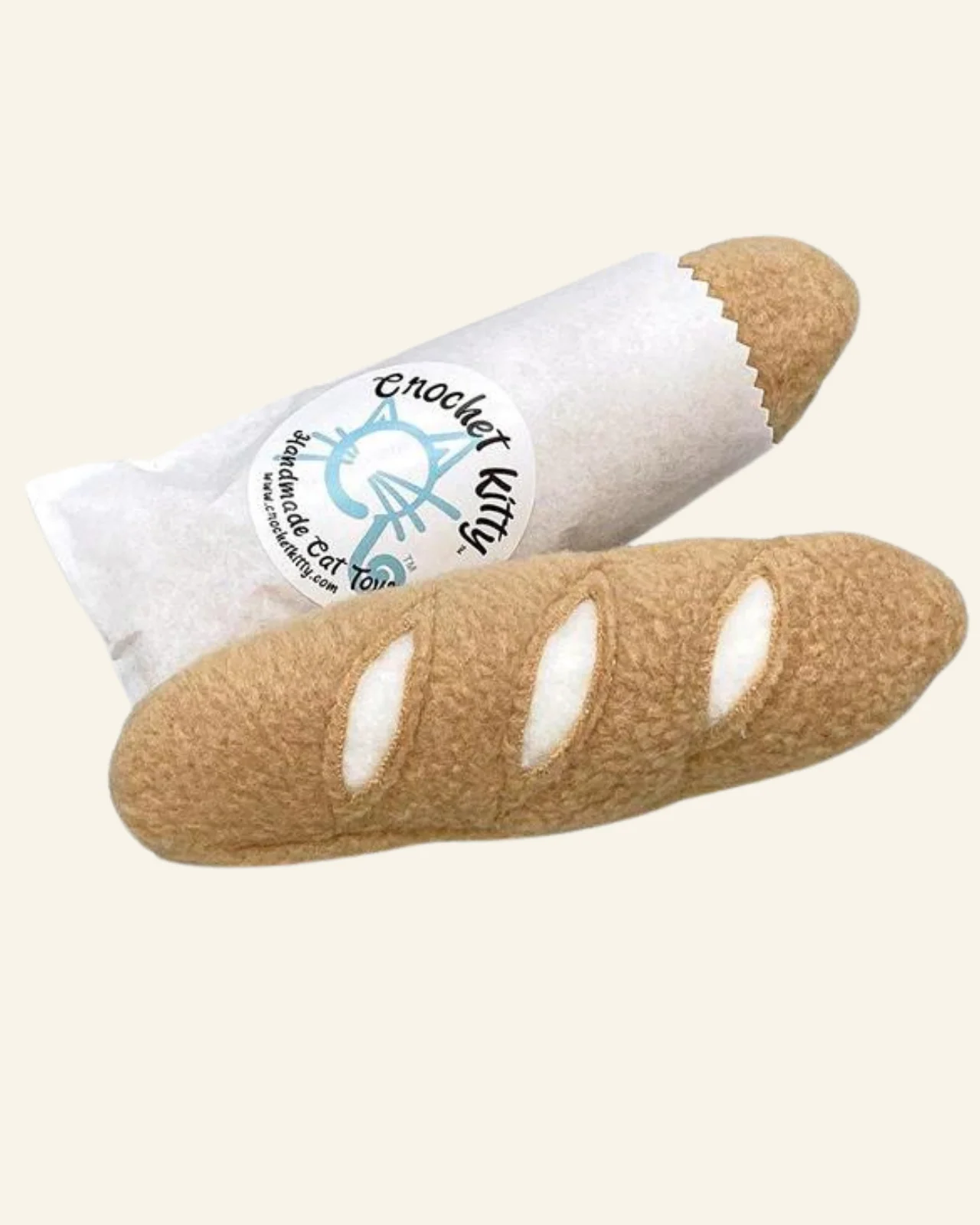 Mini French Baguette with Catnip (Made in the USA) - Image 2