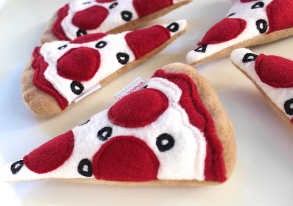 MISO HANDMADE | Pizza Catnip Toy - Image 2