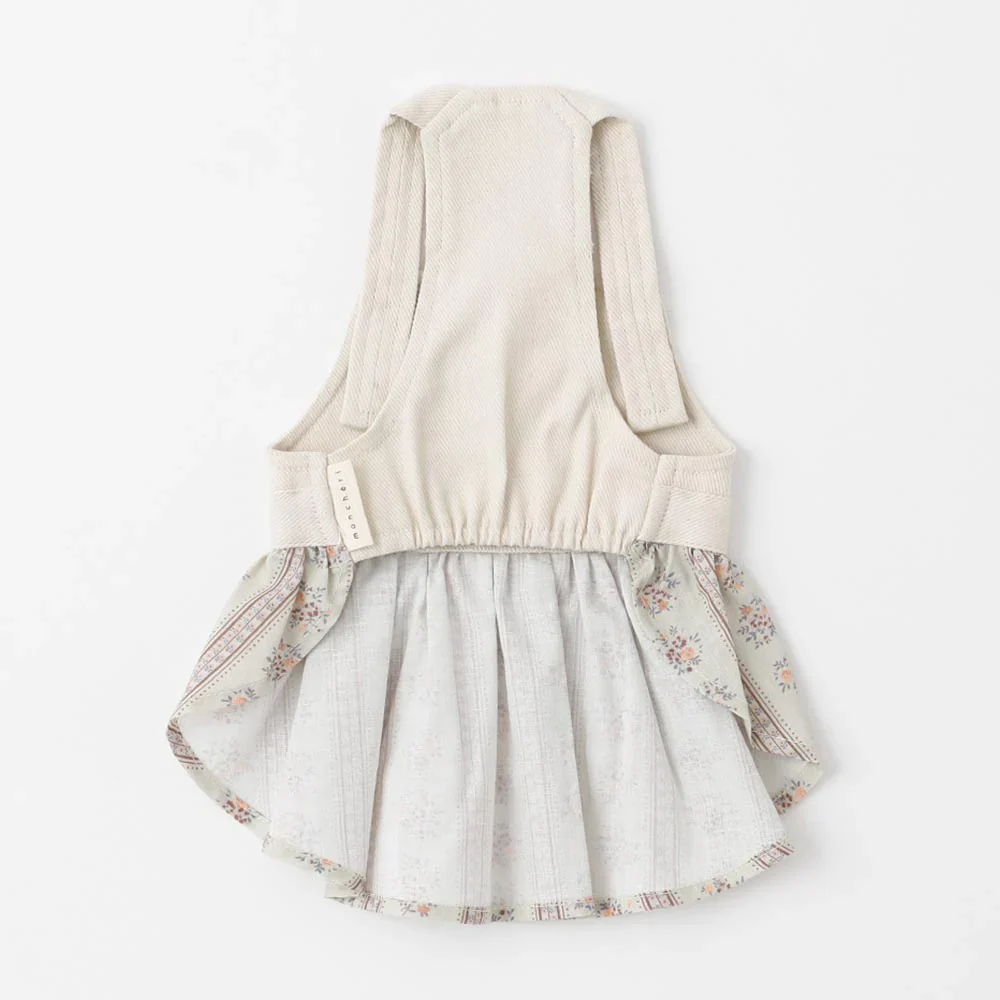 Japanese Denim Flower Dog Dress - Image 7