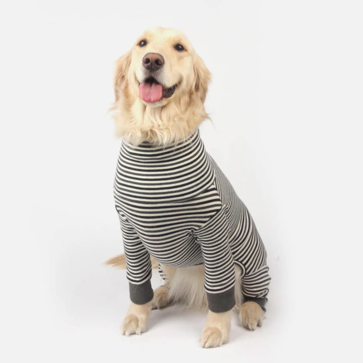 MONCHOUCHOU | Easy Fit All-in-One in Navy & Grey (4XL - 6XL)