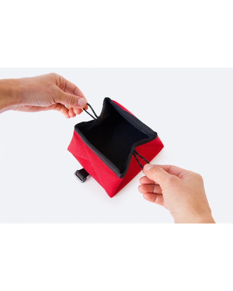 Montara Pop-Up Travel Dog Bowl in Red (Made in the USA) (FINAL SALE) - Image 3