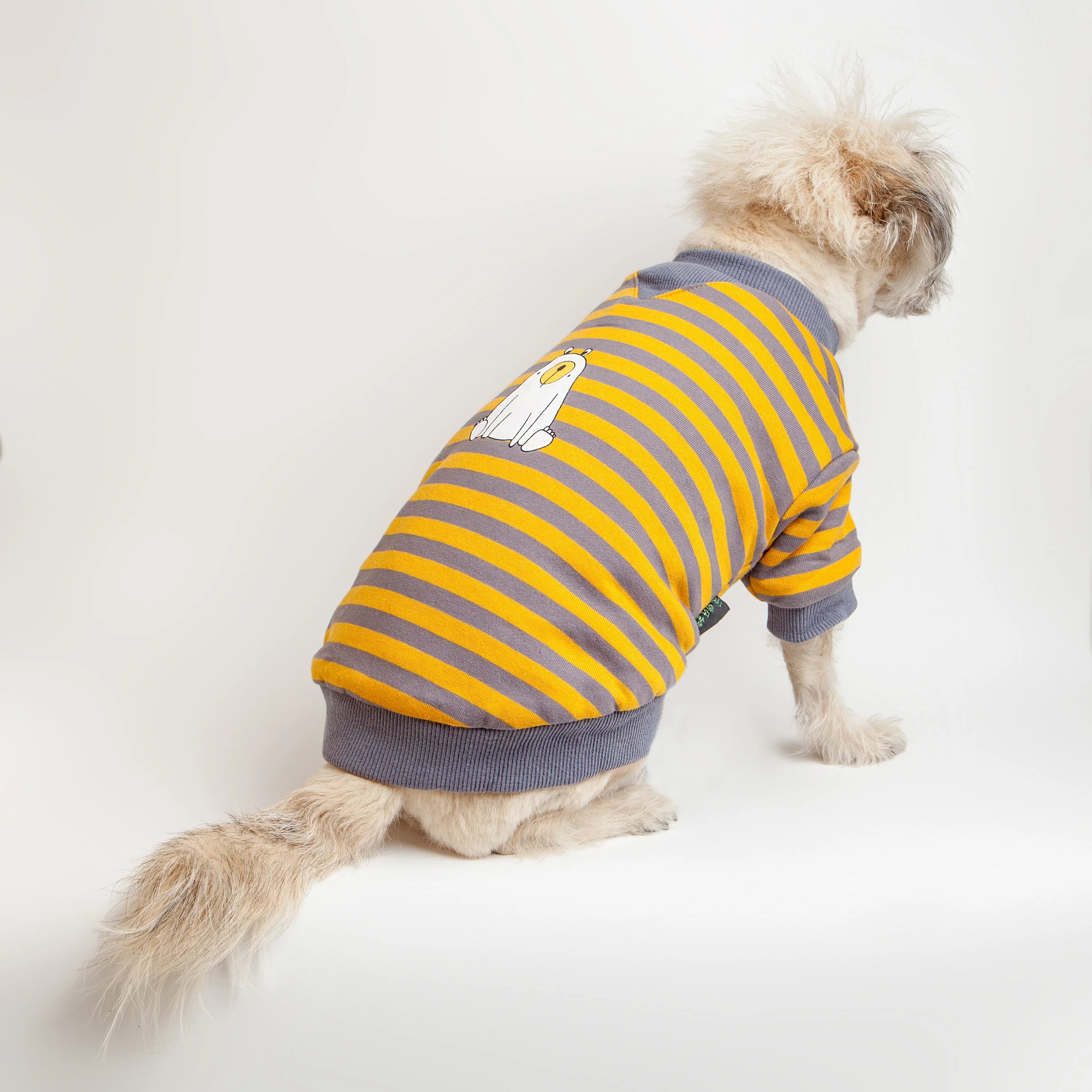 MORNING BABY | Striped Polar Pullover - Image 2