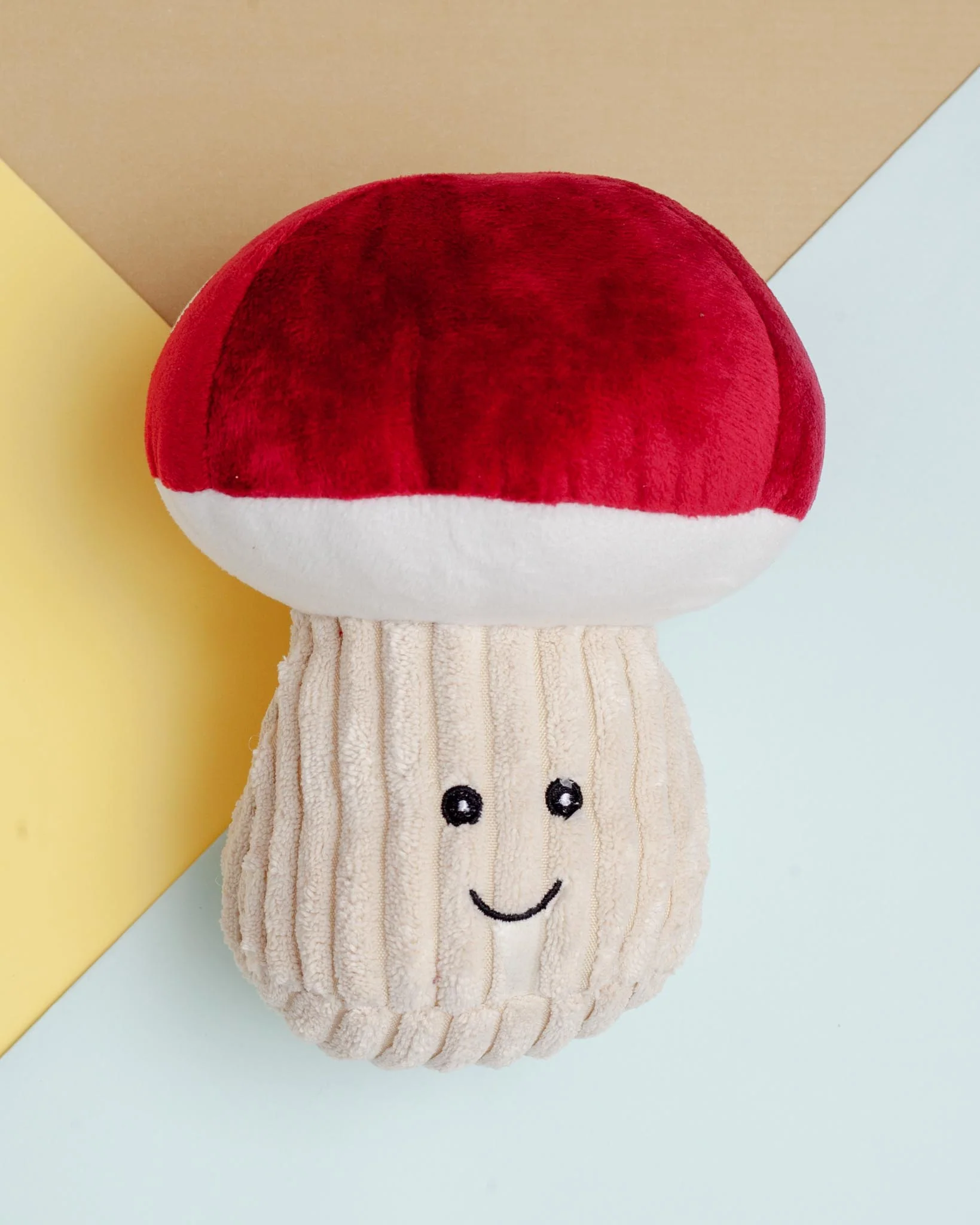 Mushroom Squeaky Plush Dog Toy - Image 2