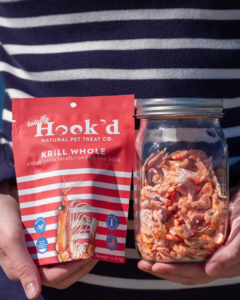 Natural Freeze-Dried Whole Krill Treats for Dogs & Cats (Made in the USA) - Image 3