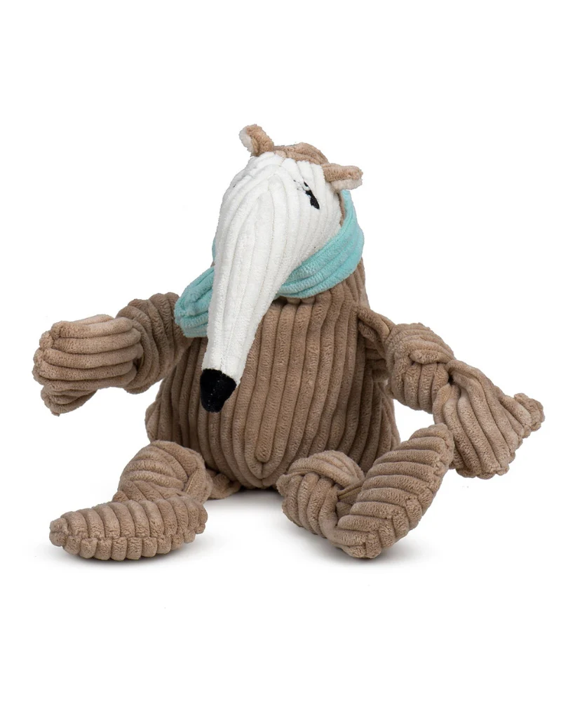 Nibblet the Anteater Knottie Plush Dog Toy - Image 2