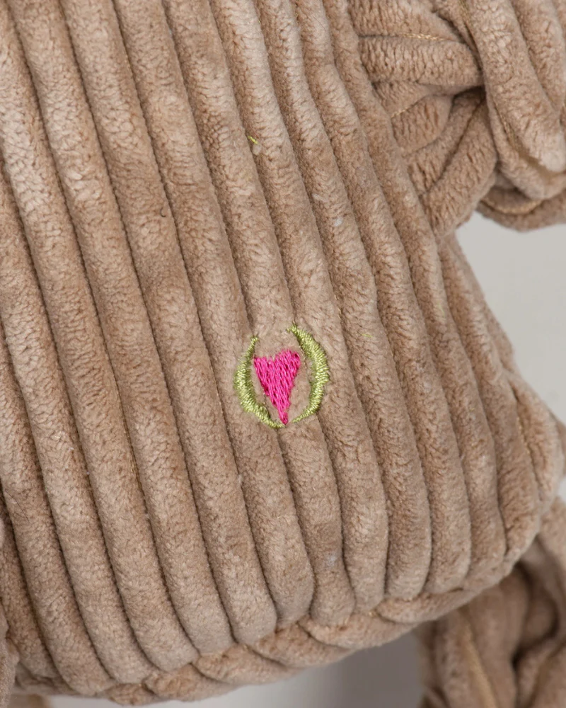 Nibblet the Anteater Knottie Plush Dog Toy - Image 6