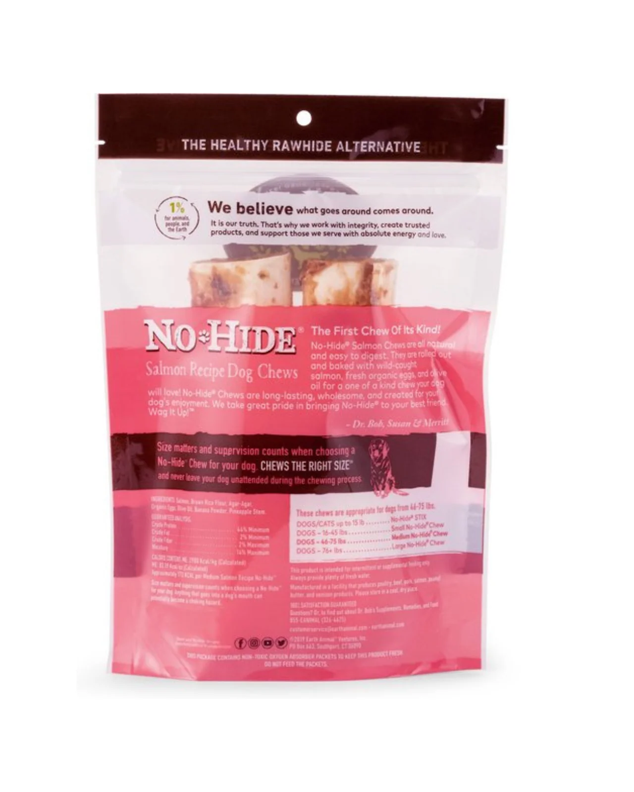 No-Hide Wholesome Dog Chew in Salmon - Image 8