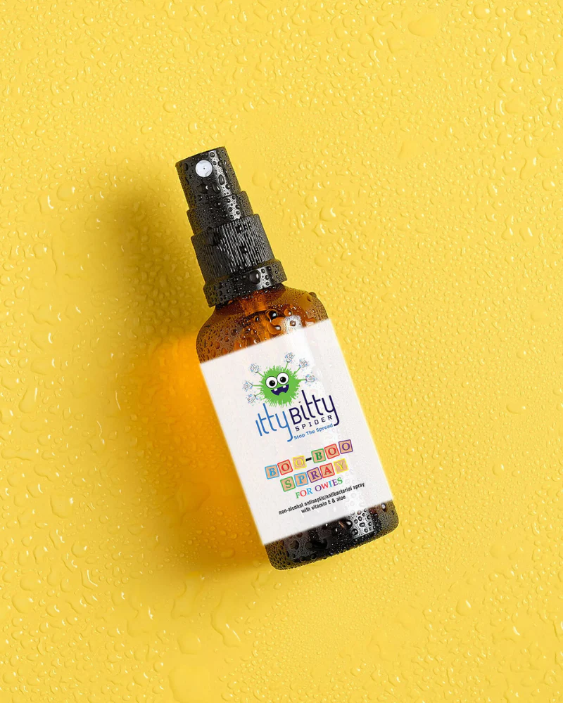 Non-Alcohol Antiseptic & Antibacterial Boo Boo Spray with Aloe & Vitamin E
