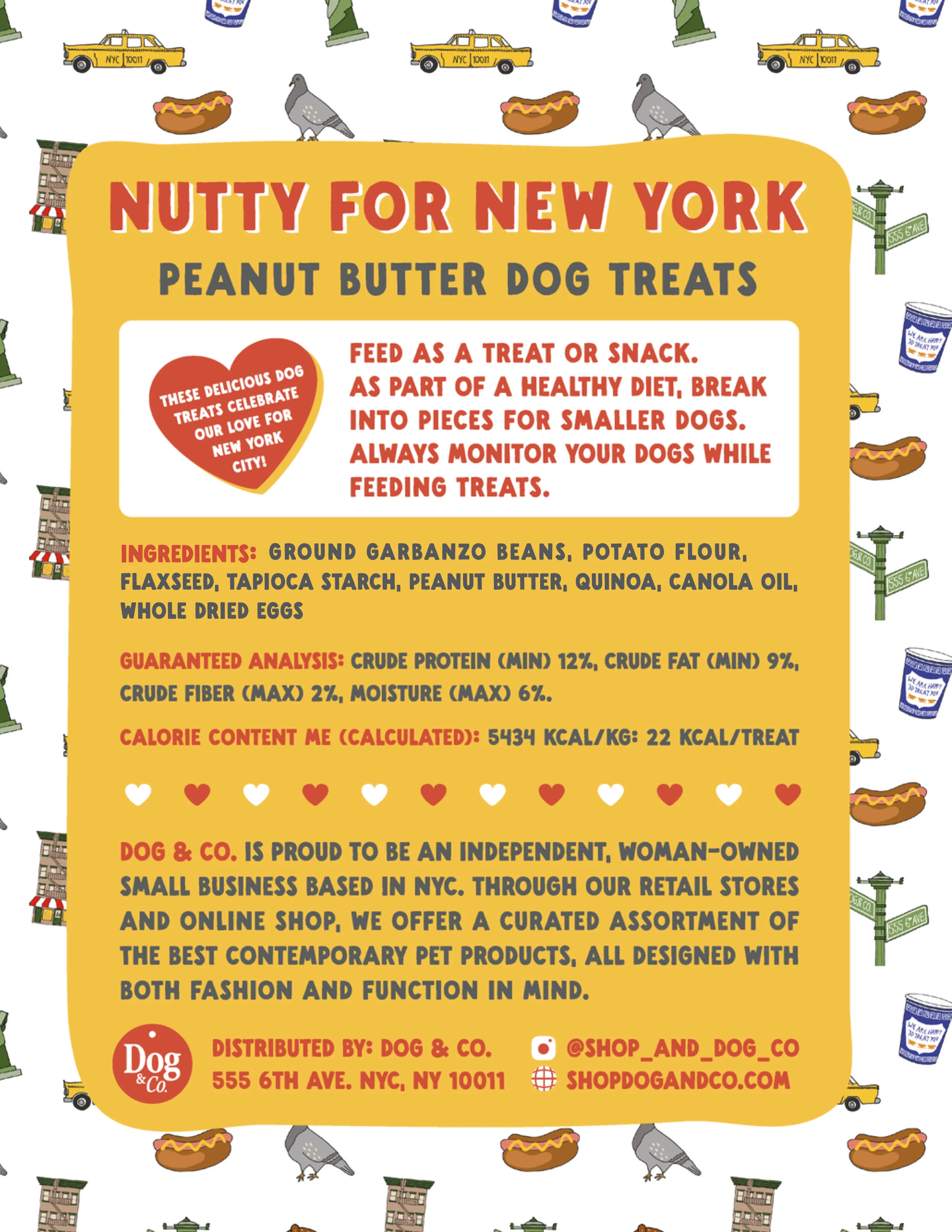 Nutty for New York Peanut Butter Dog Treats - Image 4