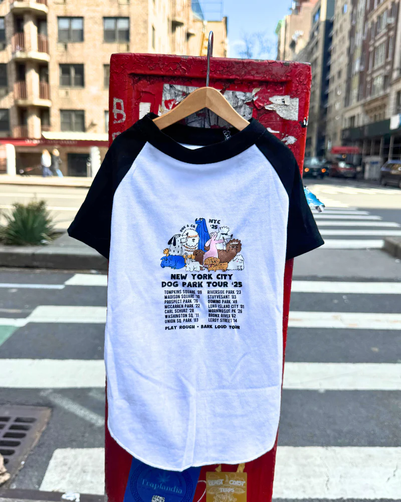 *NYC Dog Park Tour* Graphic Dog T-Shirt (FINAL SALE) - Image 8