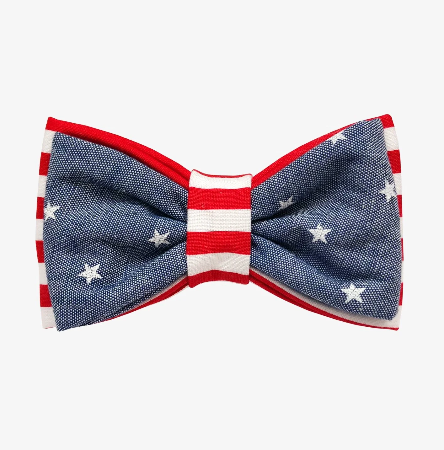 OH HONEY BEAR | Stars & Stripes Bow Tie