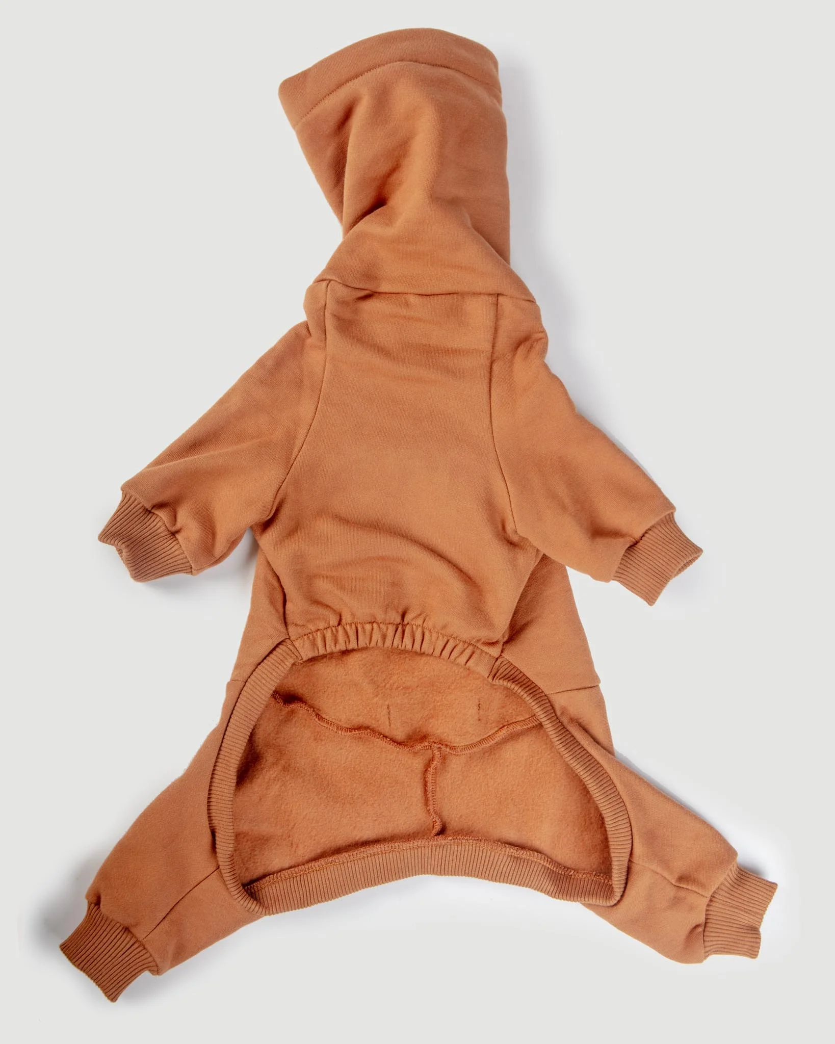 Sweatsuit Onesie for Dogs in Camel (FINAL SALE) - Image 6