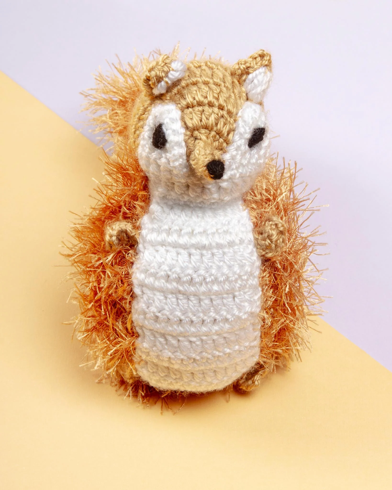 Fuzzy Squirrel Dog Toy - Image 2