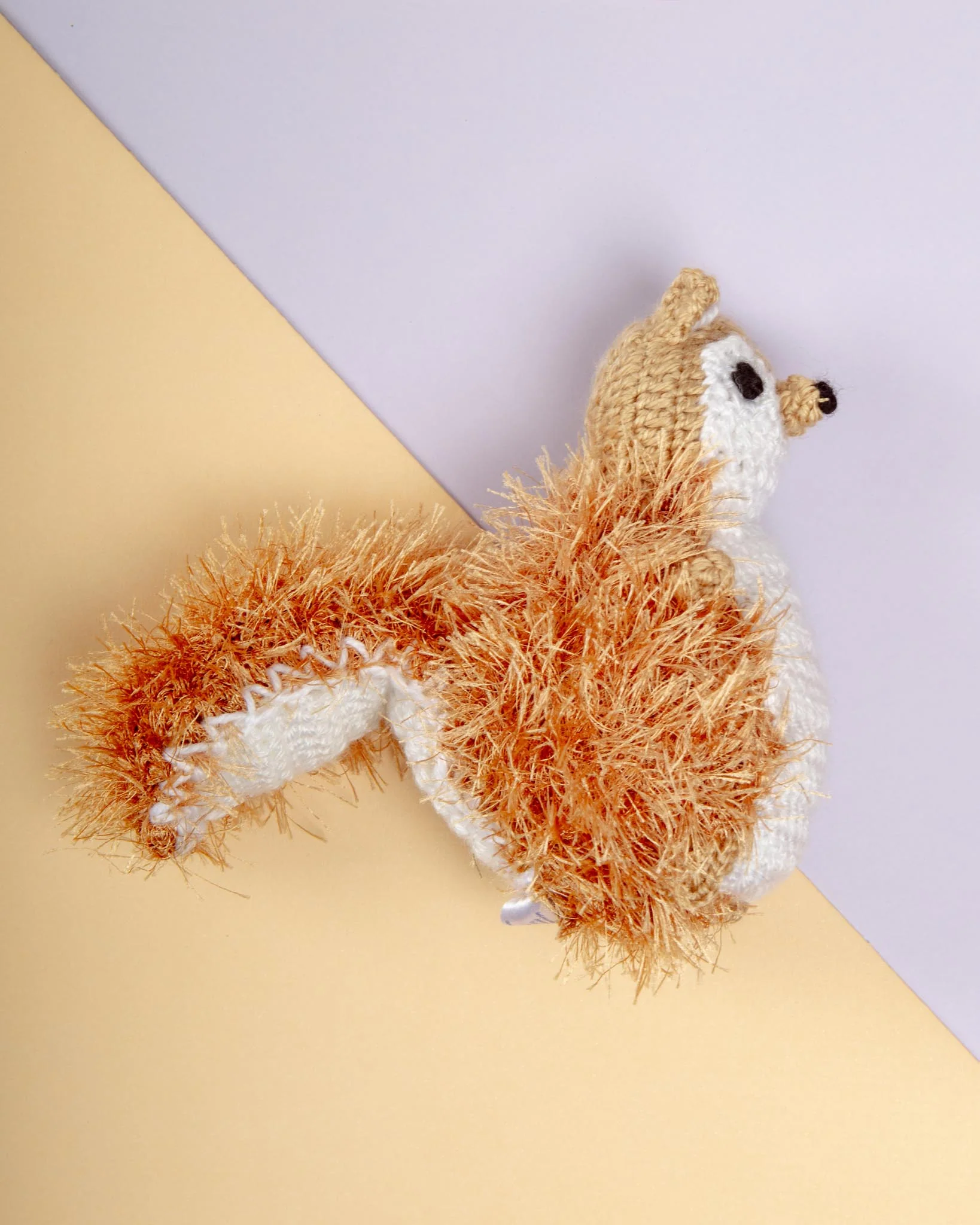 Fuzzy Squirrel Dog Toy - Image 3