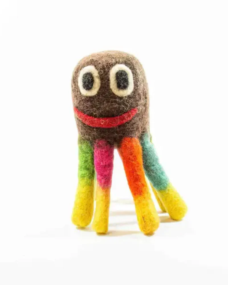 Otis the Octopus Wool Dog Toy (FINAL SALE) - Image 2