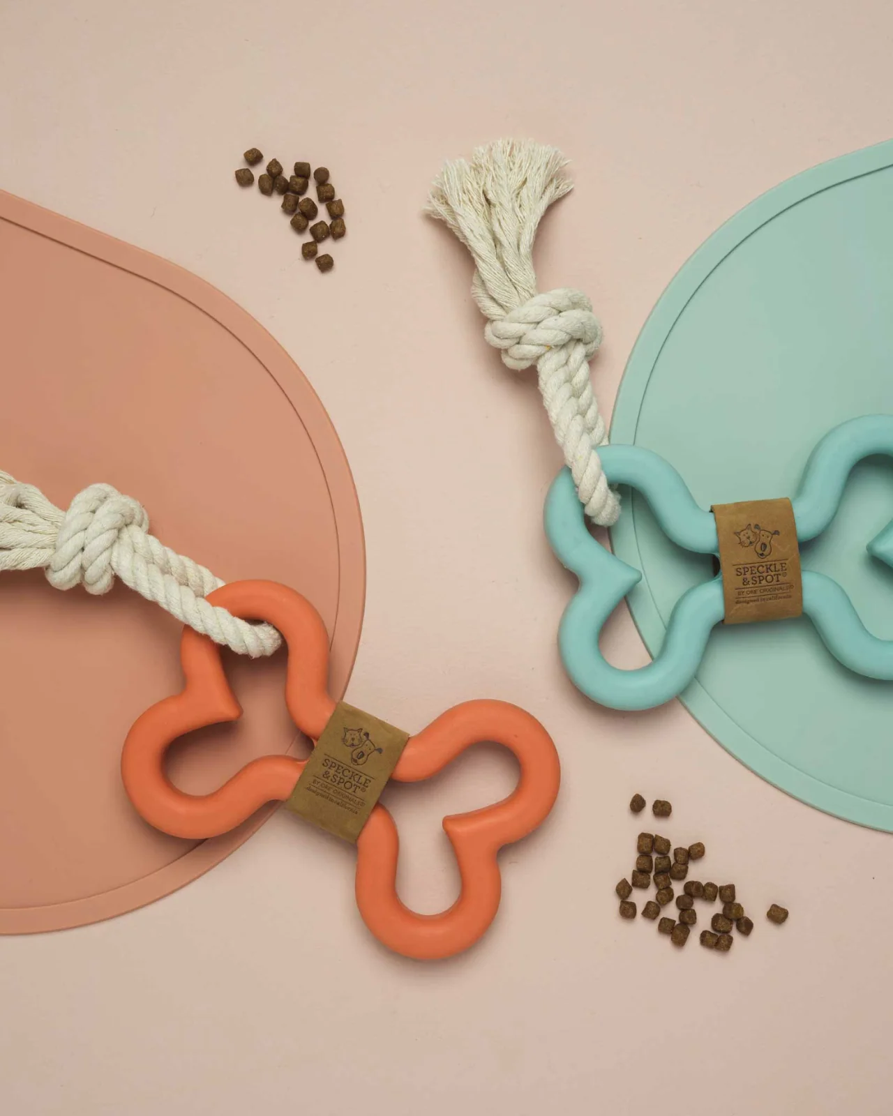 Oval Dog Silicone Placemat