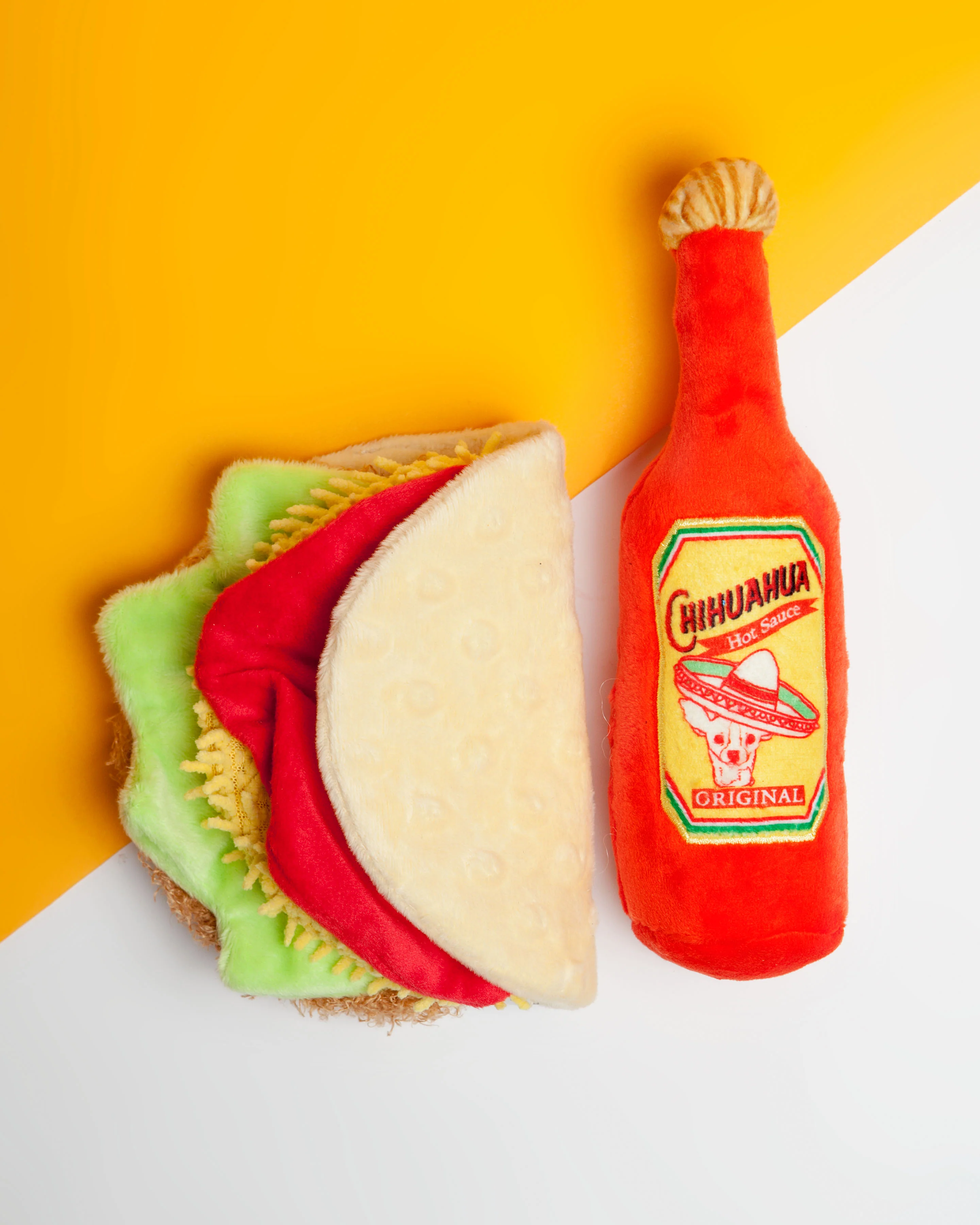 Taco Tuesday Crinkle & Squeaky Dog Toy - Image 3