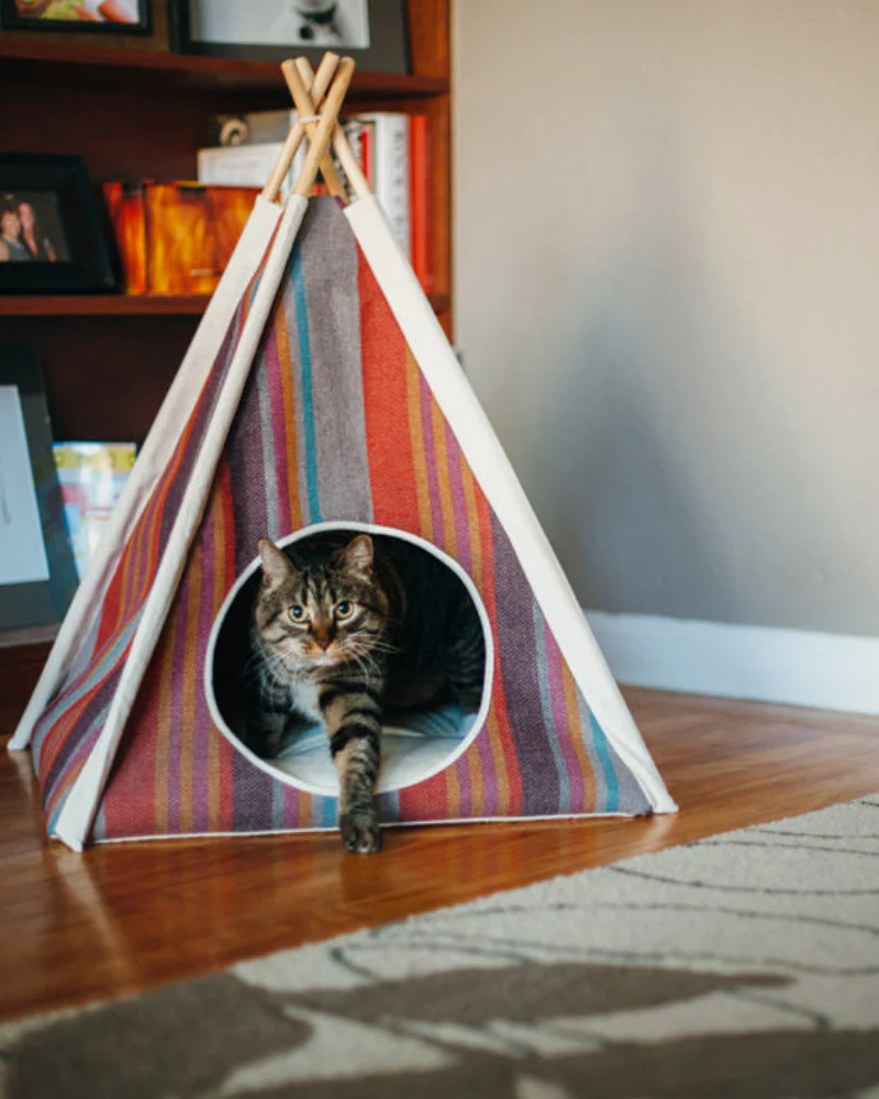 Horizon Pet Teepee in Desert Stripe (Drop-Ship)